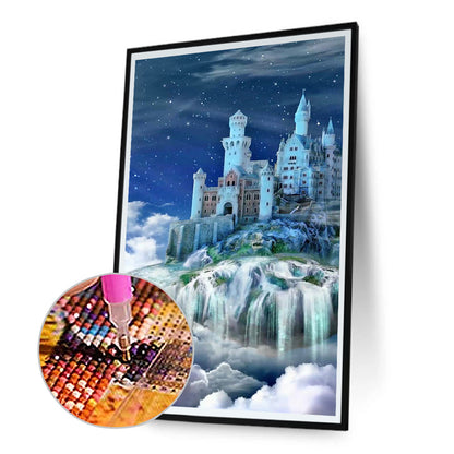 Cloud Castle - Full Round Drill Diamond Painting 40*70CM