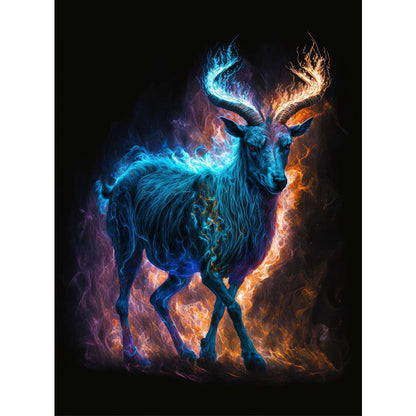 Elk - Full Round Drill Diamond Painting 30*40CM