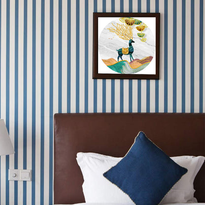 Ginkgo Leaf Elk - Special Shaped Drill Diamond Painting 30*30CM