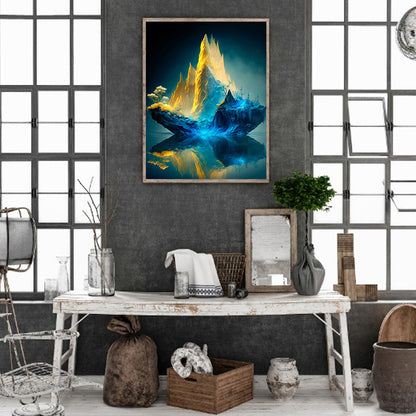 Metallic Feel - Full Round Drill Diamond Painting 30*40CM