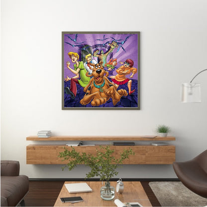 Scooby Doo Where Are You - Full Round Drill Diamond Painting 40*40CM