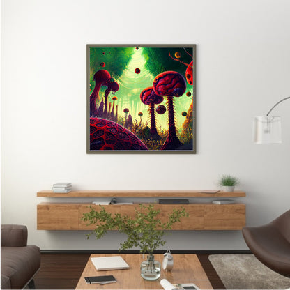 Fantasy Cell World - Full Round Drill Diamond Painting 40*40CM