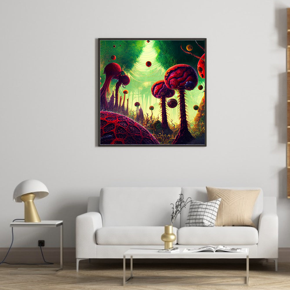 Fantasy Cell World - Full Round Drill Diamond Painting 40*40CM