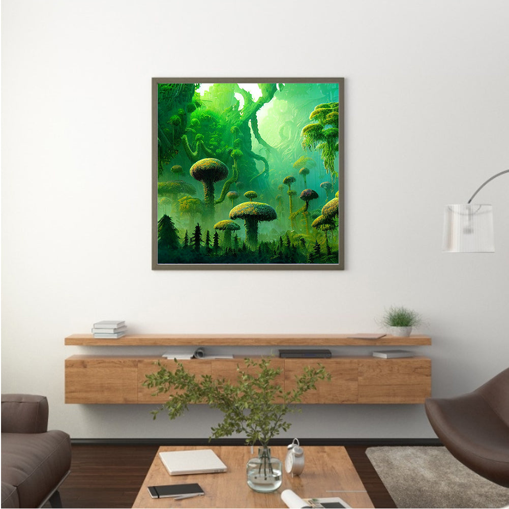 Fantasy Cell World - Full Round Drill Diamond Painting 40*40CM