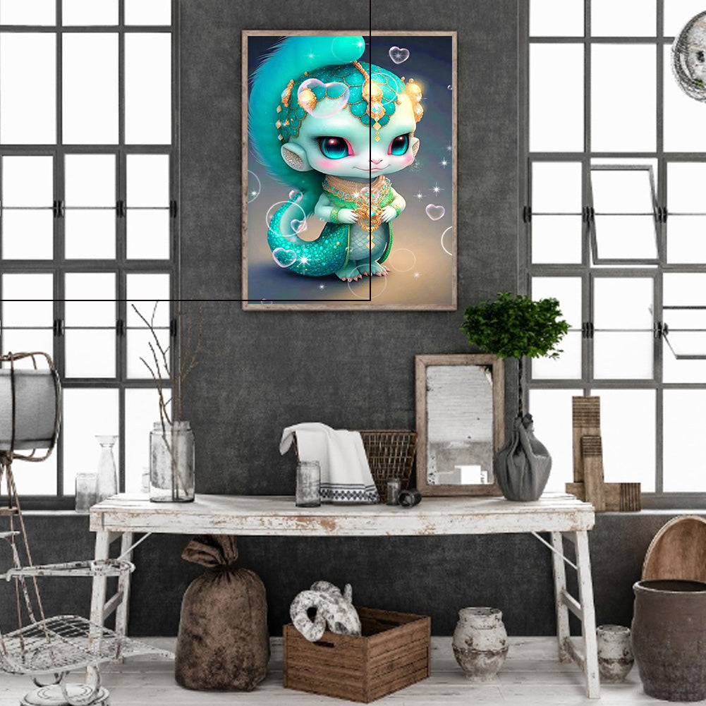 12 Zodiac Snakes - Full Round Drill Diamond Painting 30*40CM
