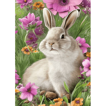 Easter Bunny - Full Round Drill Diamond Painting 30*40CM