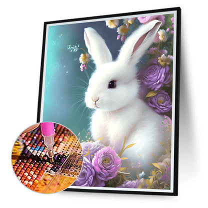 Easter Bunny - Full Round Drill Diamond Painting 30*40CM