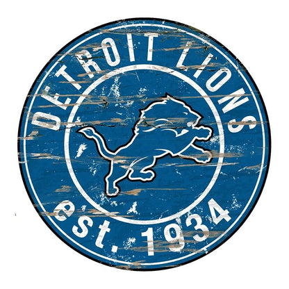 Detroit Lions - Full Round Drill Diamond Painting 30*30CM