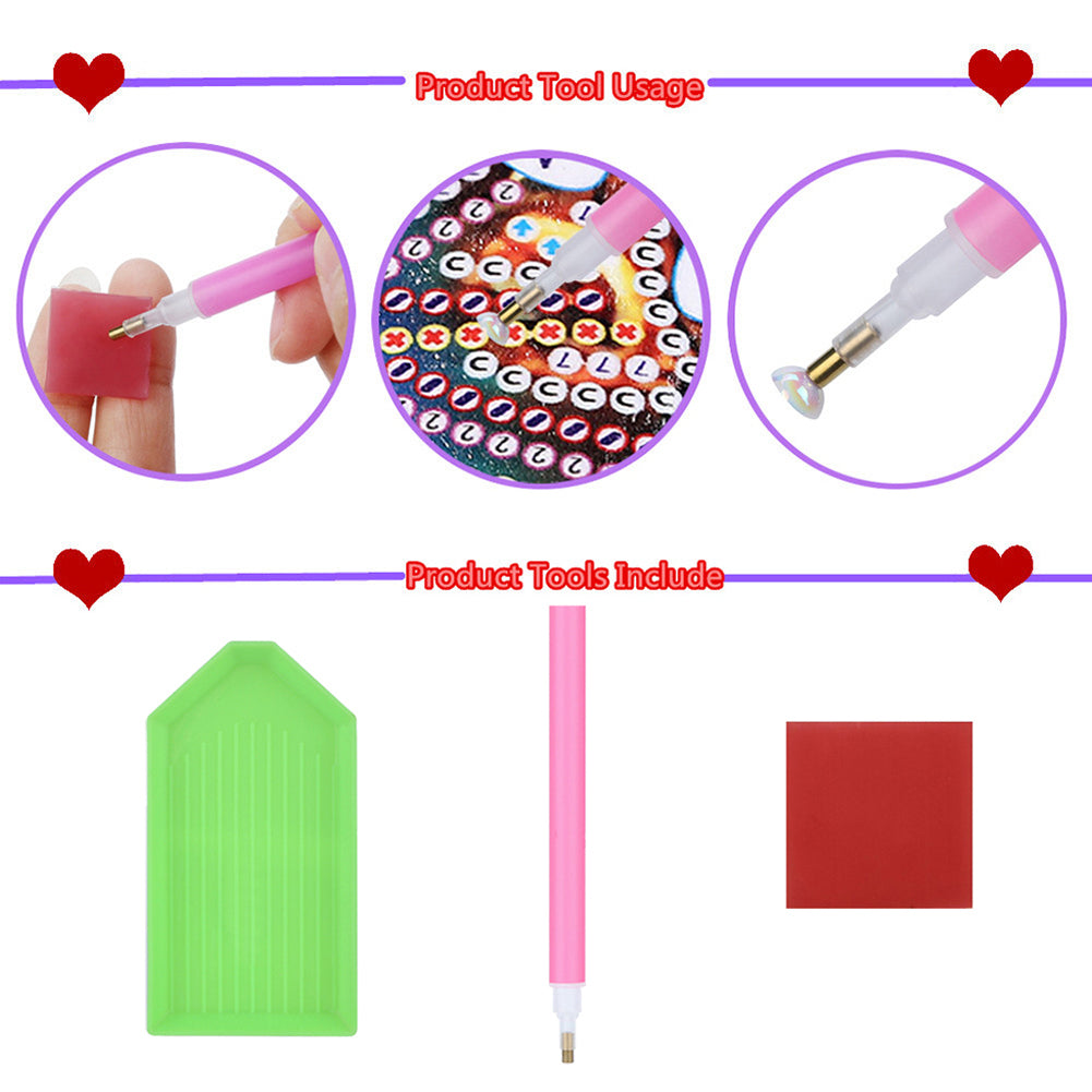 Rainbow Lollipop Candy House - Full Round Drill Diamond Painting 60*50CM