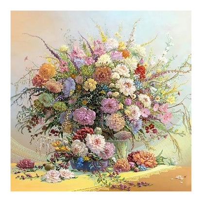Classical Vase - Full Round Drill Diamond Painting 50*50CM