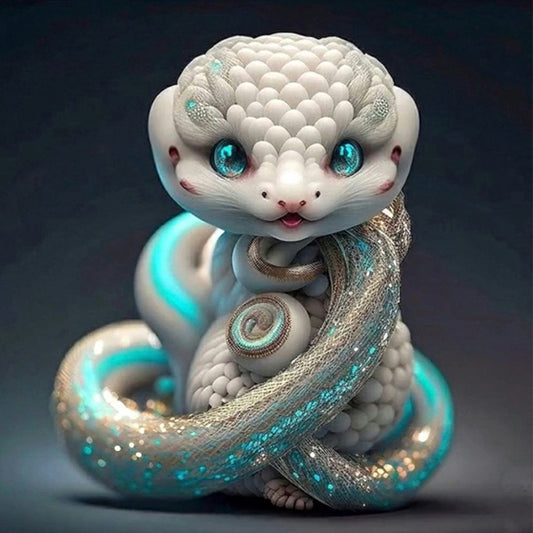 Zodiac Snake - Full Square Drill Diamond Painting 30*30CM