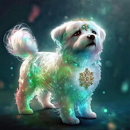 Zodiac Dog - Full Square Drill Diamond Painting 30*30CM