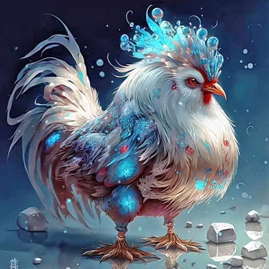 Zodiac Chicken - Full Square Drill Diamond Painting 30*30CM