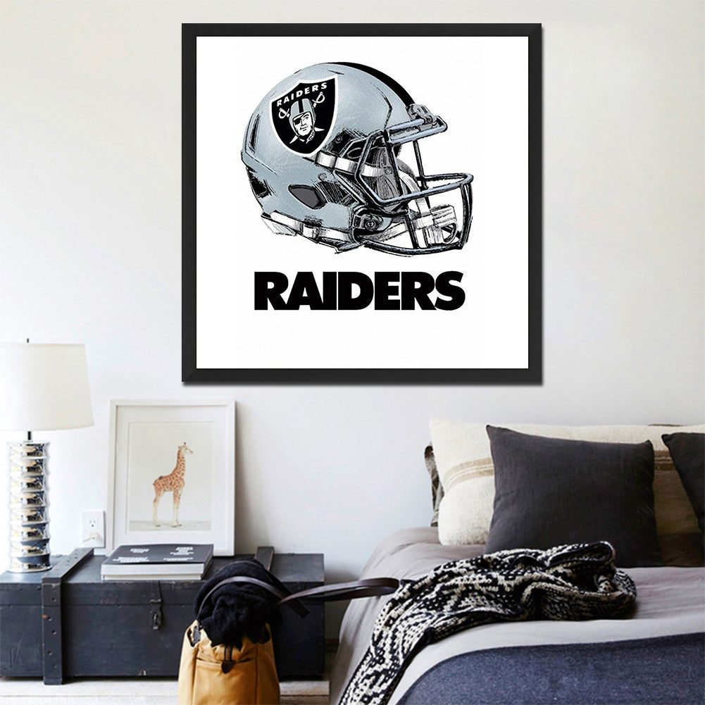 Las Vegas Raiders - Full Round Drill Diamond Painting 40*40CM