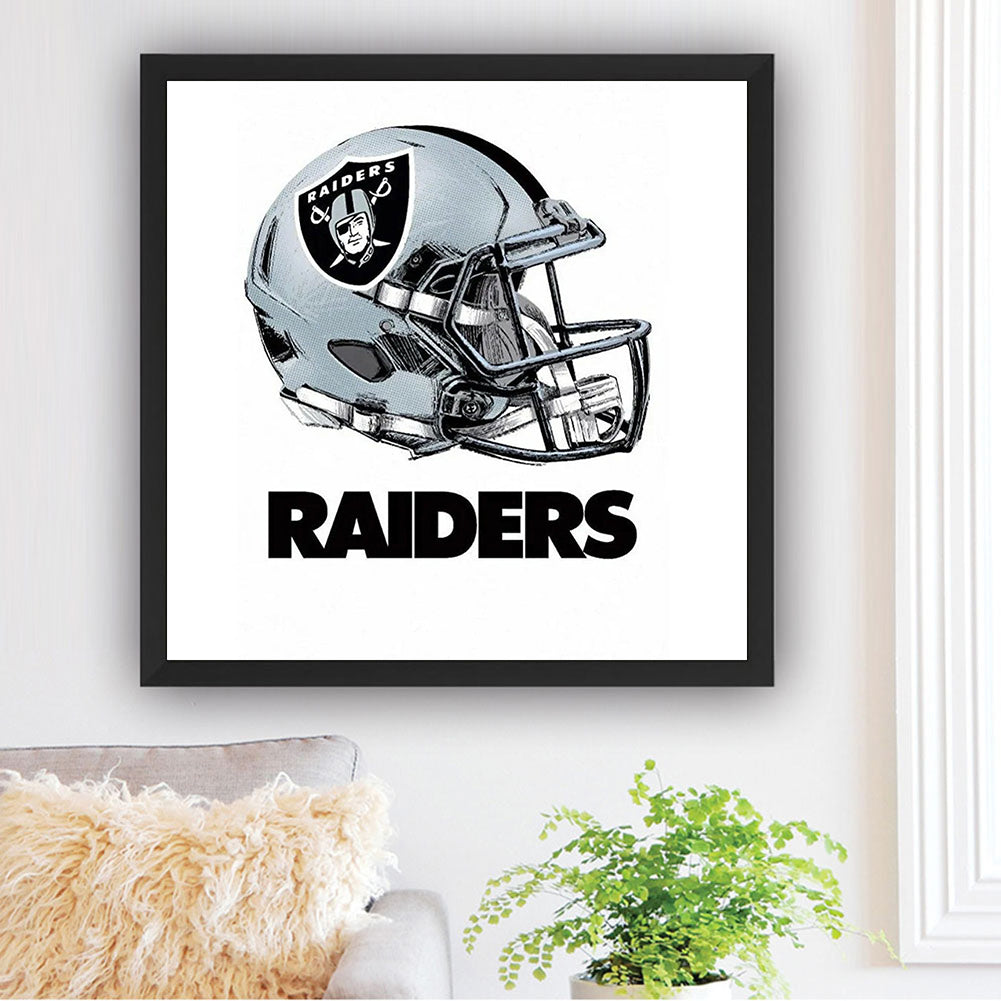 Las Vegas Raiders - Full Round Drill Diamond Painting 40*40CM