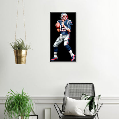 Football Area - Full Round Drill Diamond Painting 30*50CM