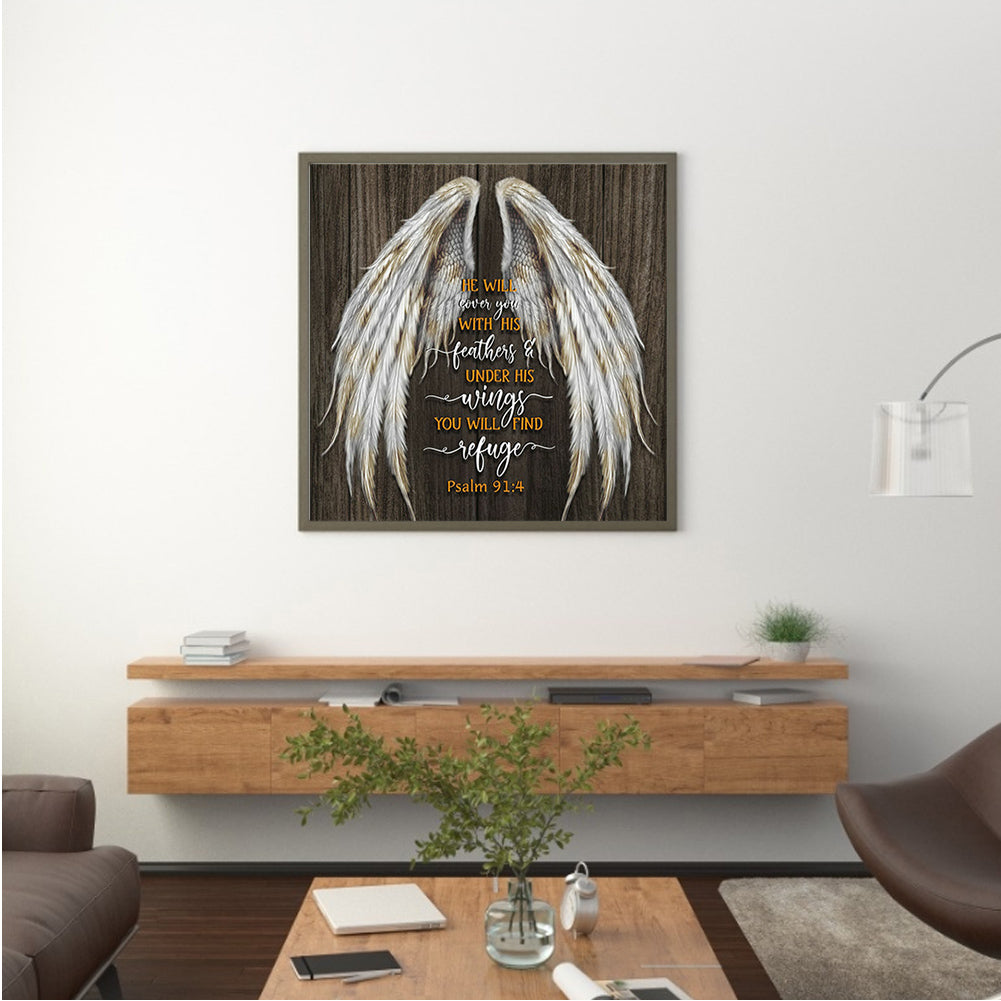 You Will Find Wings - Full Round Drill Diamond Painting 45*45CM