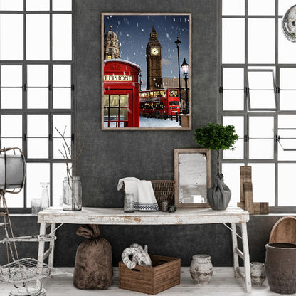 London Big Ben - Full Square Drill Diamond Painting 30*40CM