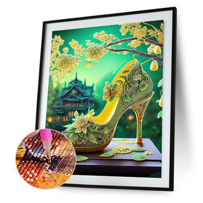 Fantasy Retro High Heels - Full Round Drill Diamond Painting 30*40CM