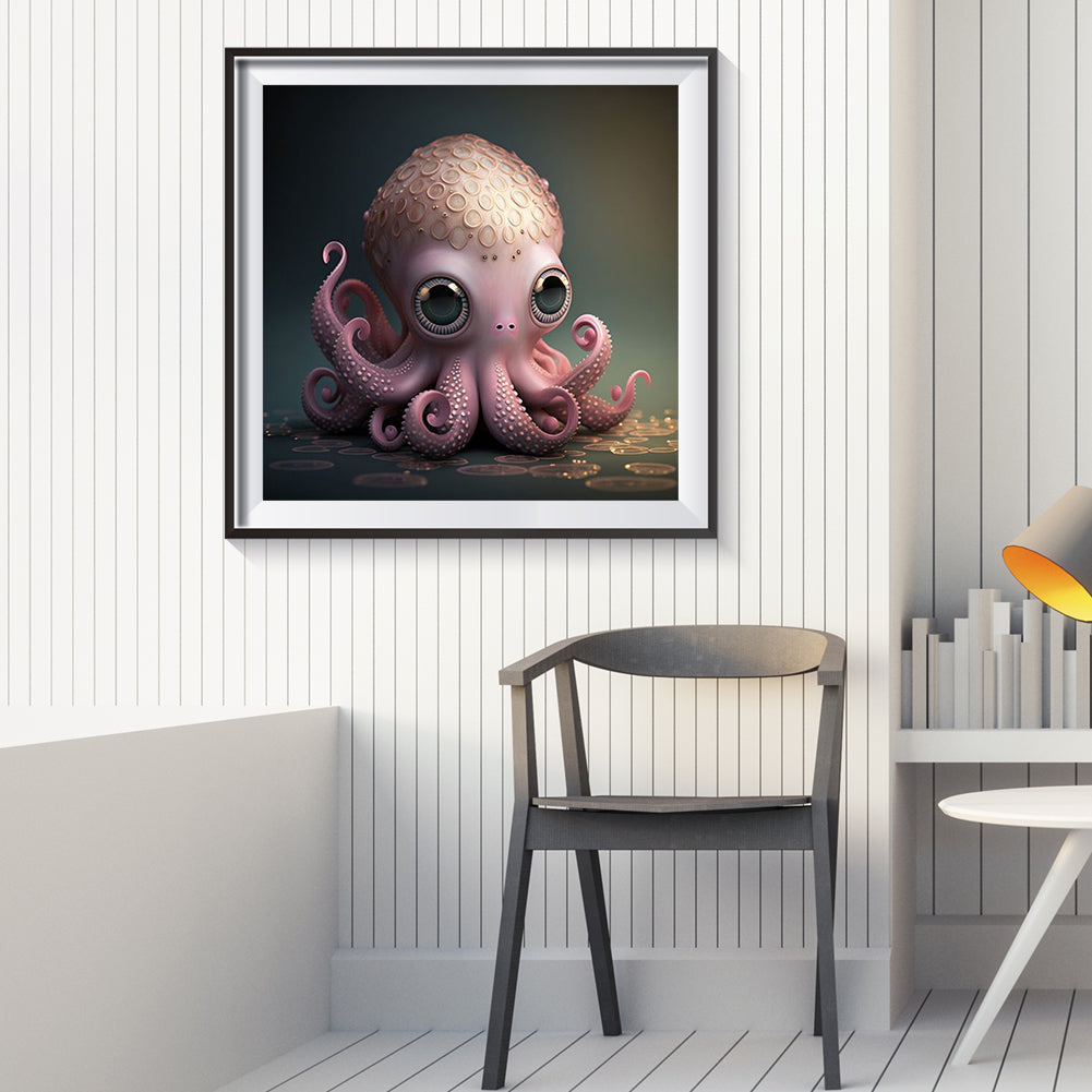 Octopus - Full Round Drill Diamond Painting 35*35CM