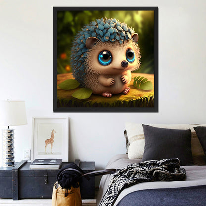 Hedgehog - Full Round Drill Diamond Painting 35*35CM