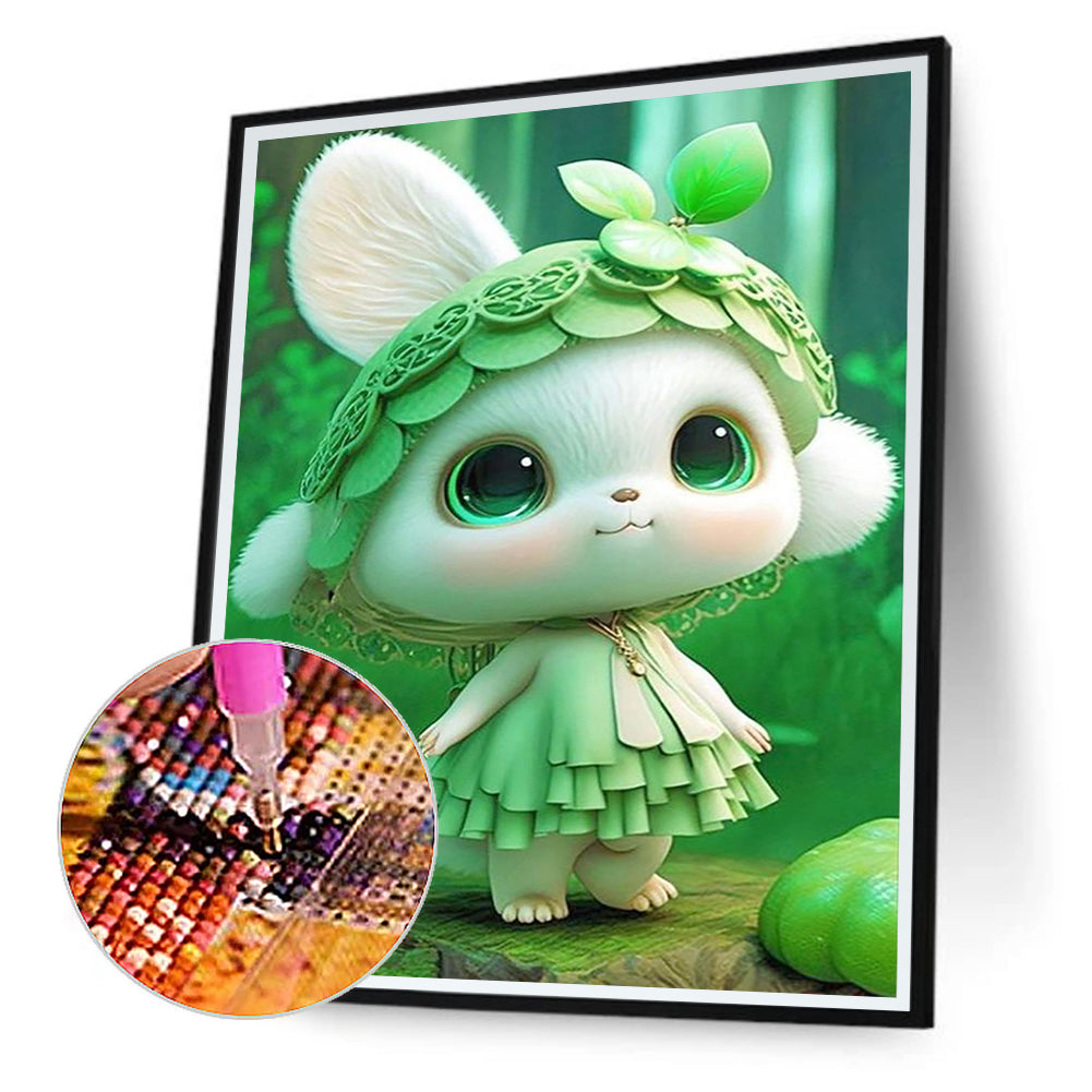 Bunny - Full Round Drill Diamond Painting 30*45CM