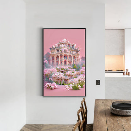 Little Daisy Palace - Full Round Drill Diamond Painting 45*70CM