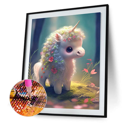 Chinese Zodiac Horse - Full Round Drill Diamond Painting 30*40CM