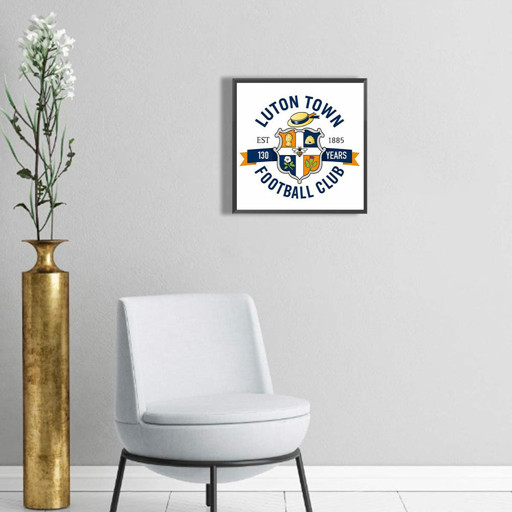 Luton Football Club - Full Round Drill Diamond Painting 35*35CM