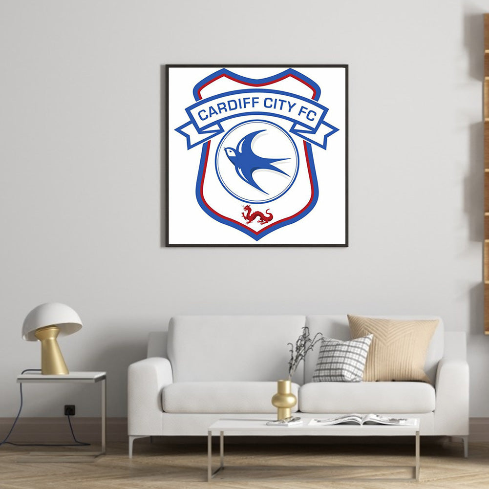 Cardiff City Football Club - Full Square Drill Diamond Painting 35*35CM