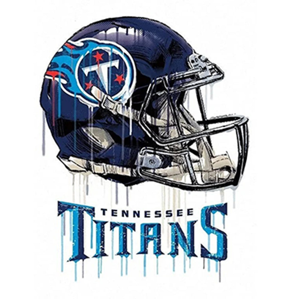 Tennessee Titans Football Team - Full Round Drill Diamond Painting 50*50CM