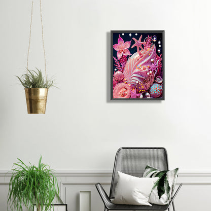 Dream Shell - Special Shaped Drill Diamond Painting 30*40CM
