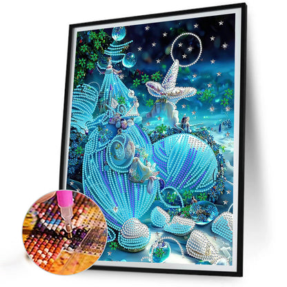 Dream Shell - Special Shaped Drill Diamond Painting 30*40CM