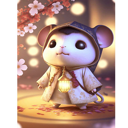 Little Mouse - Full Round Drill Diamond Painting 30*40CM