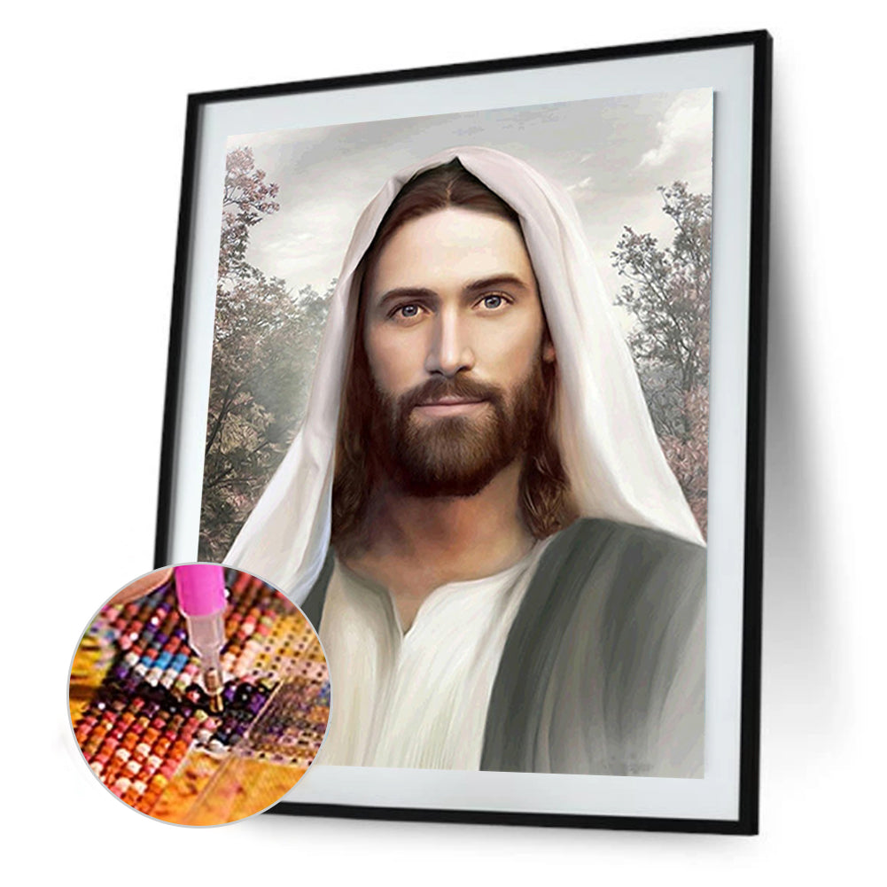 Jesus - Full Round Drill Diamond Painting 40*50CM