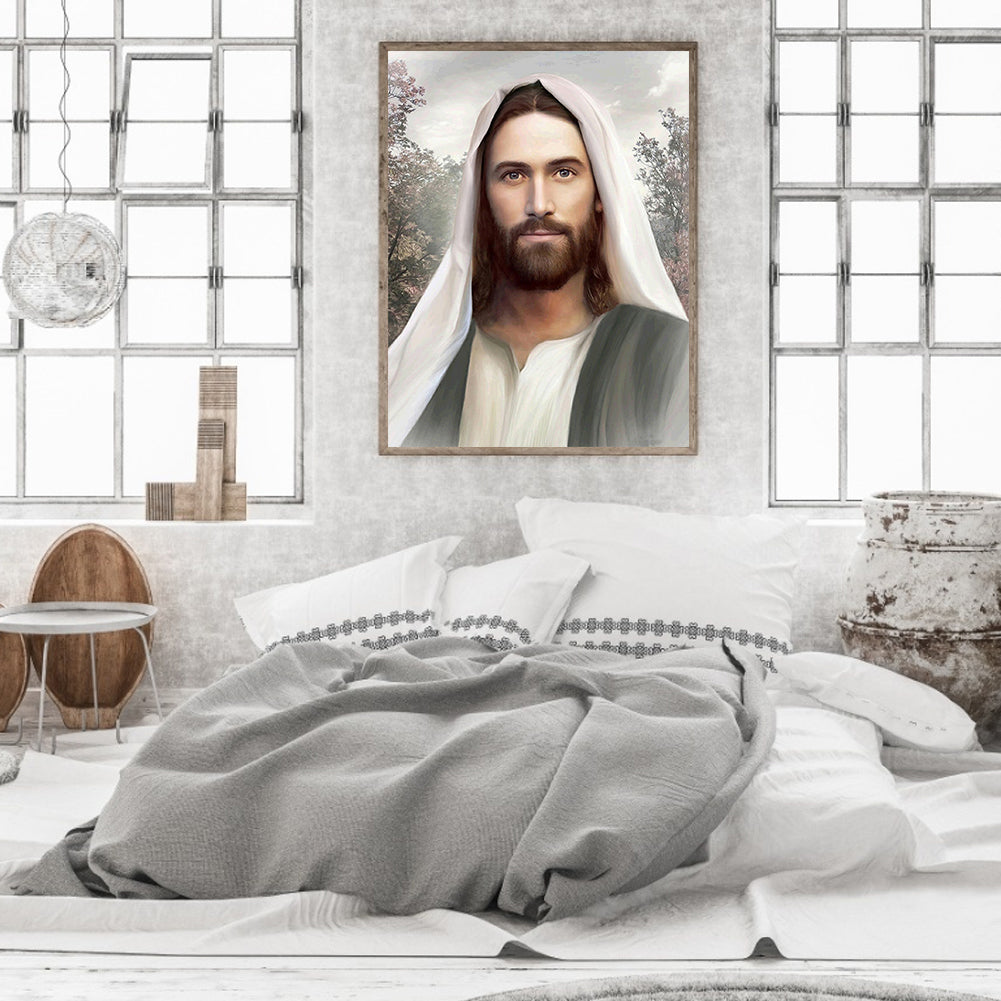 Jesus - Full Round Drill Diamond Painting 40*50CM