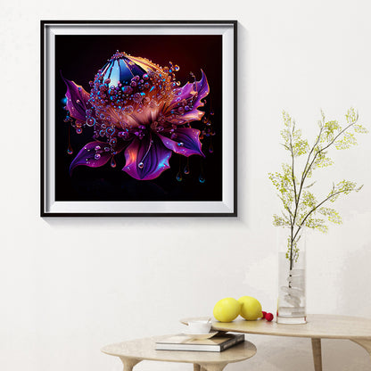 Crystal Flower - Full Round Drill Diamond Painting 30*30CM