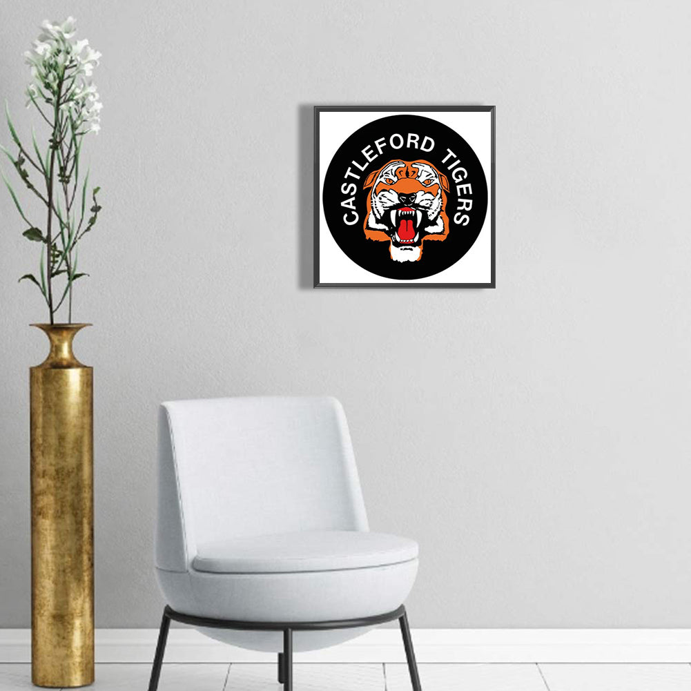 Castleford Tiger - Full Round Drill Diamond Painting 30*30CM