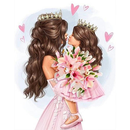 Mother'S Day - Full Round Drill Diamond Painting 30*40CM