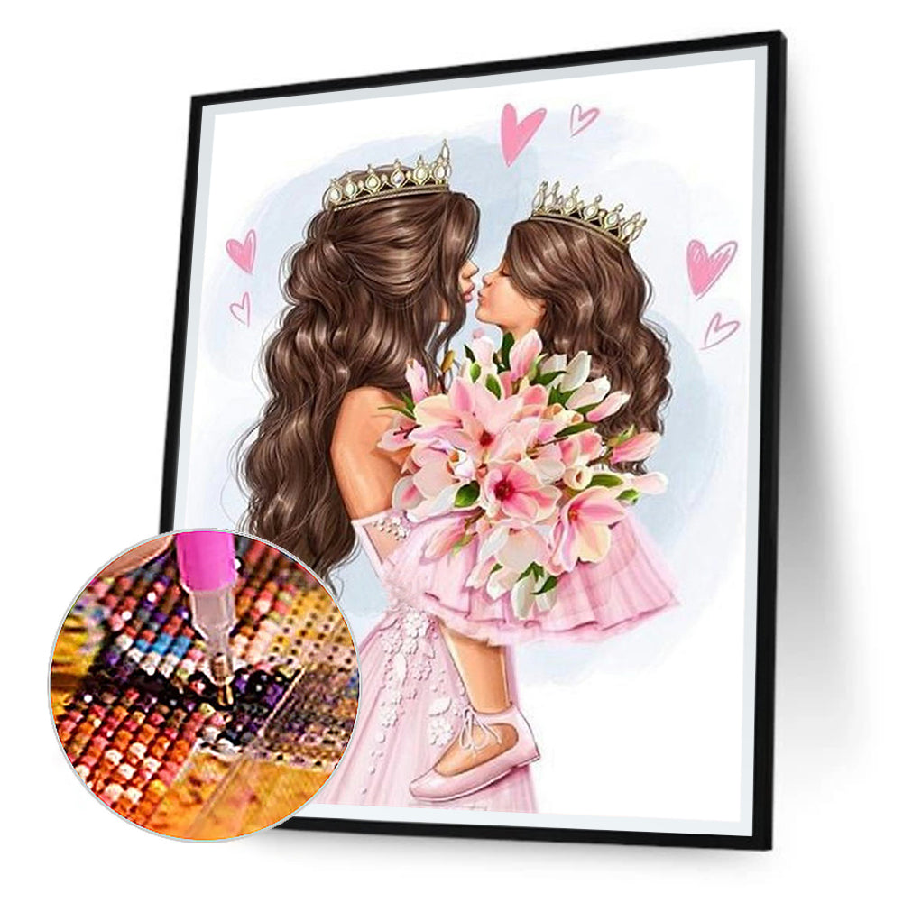 Mother'S Day - Full Round Drill Diamond Painting 30*40CM