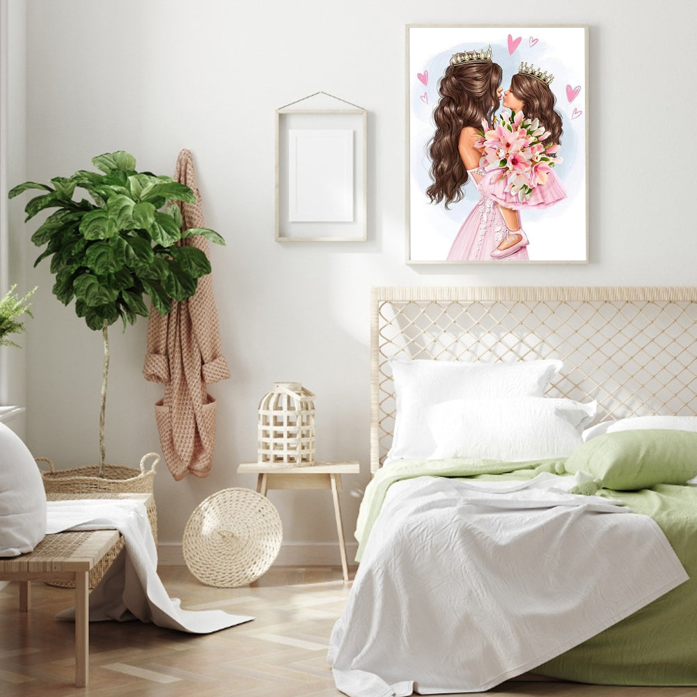 Mother'S Day - Full Round Drill Diamond Painting 30*40CM