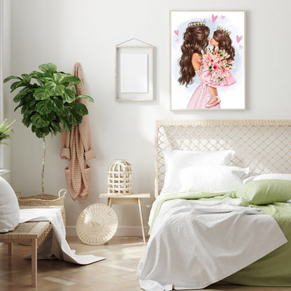 Mother'S Day - Full Round Drill Diamond Painting 30*40CM