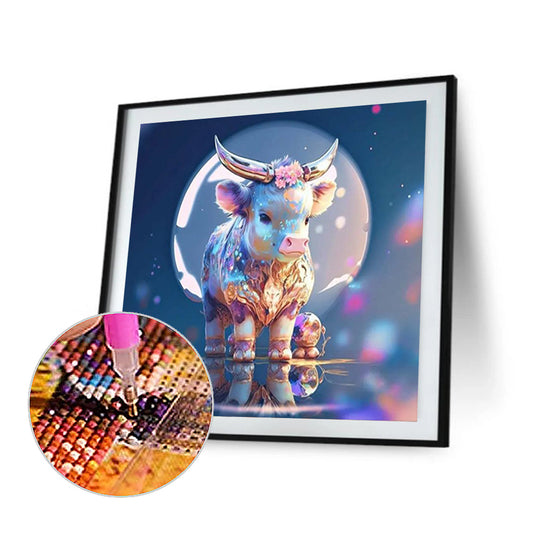 Fantasy Cartoon Calf Crystal Ball - Full Round Drill Diamond Painting 30*30CM