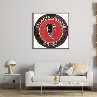 Atlanta Falcons - Full Round Drill Diamond Painting 30*30CM