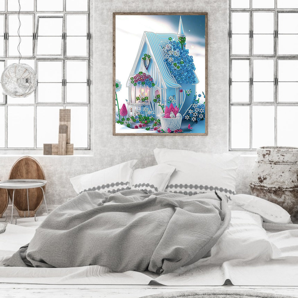 Wish Castle - Special Shaped Drill Diamond Painting 30*40CM