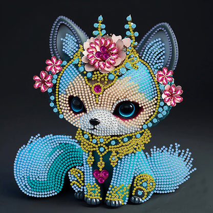 Little Fox - Special Shaped Drill Diamond Painting 30*30CM