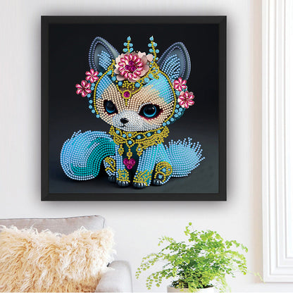 Little Fox - Special Shaped Drill Diamond Painting 30*30CM