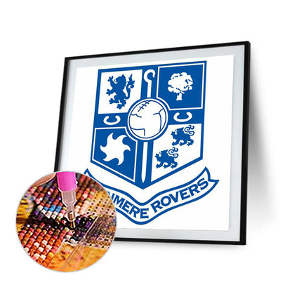 Tranmere Rovers Football Club - Full Round Drill Diamond Painting 40*40CM