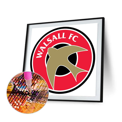 Walsall Football Club - Full Round Drill Diamond Painting 30*30CM