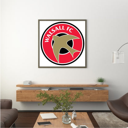 Walsall Football Club - Full Round Drill Diamond Painting 30*30CM